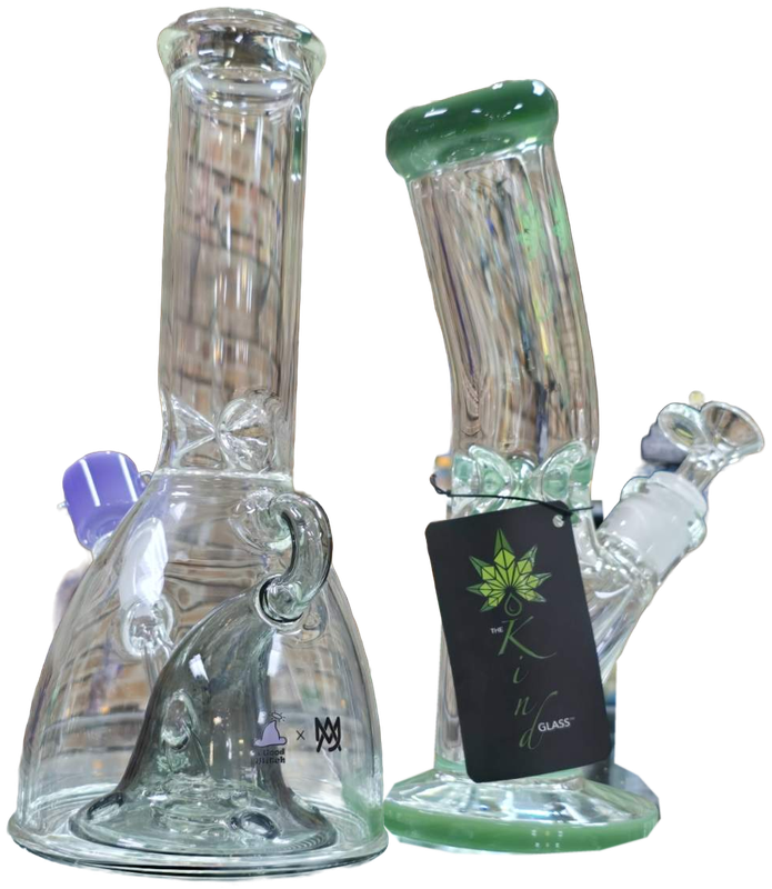 MJ Arsenal collab beaker & Kind Glass bent neck